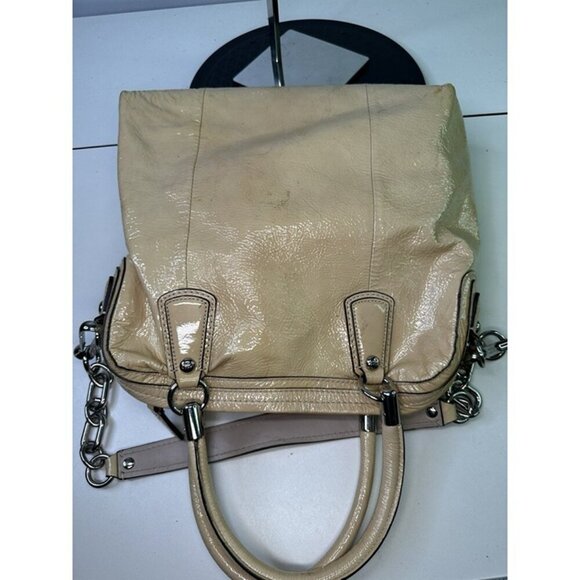 Coach Kristin Yellow Patent Leather Satchel Shoulder Bag 16016 - Picture 12 of 12